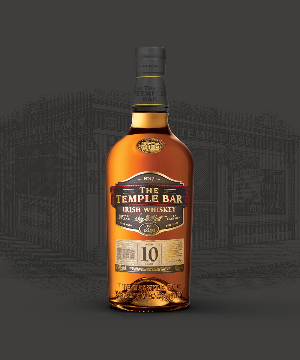 Renowned For Its Whiskey Ireland Epoxy Magnet Of The Famous Temple Bar Dublin 